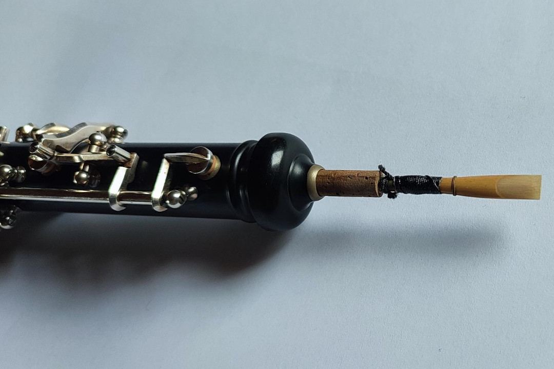 Mundstück von einer Oboe